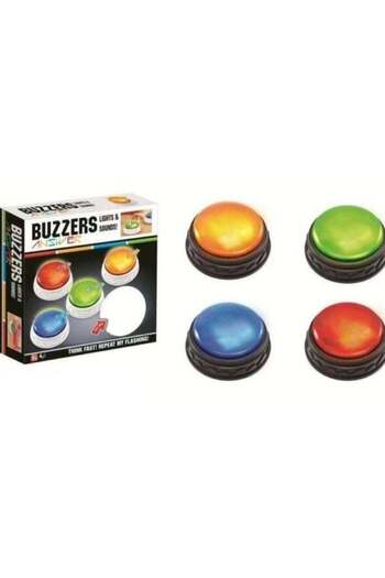 MARAH TOYS Answer Buzzers with Lights and Sounds - Set of 4