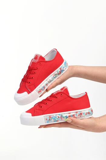 Benetton Candy Star Red Children's Sports Shoes Bn-32122