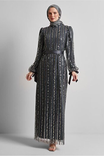 Alvina 50500 Beads Sequence Evening Dress 40-48