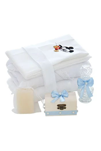 Recostore Trusou complet pentru botez Mickey Mouse, 15 piese, Recostore®, REC2652
