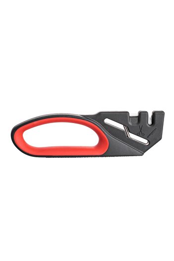 ALTOM DESIGN Altom red knife sharpener, 2 levels, 17 x 2.5 x 5 cm