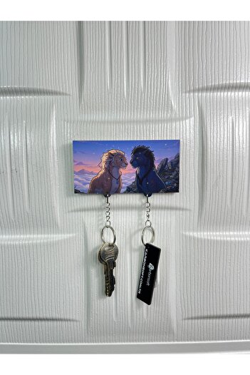 karbonsoft Lion Lovers Themed Fun Keychain and Hanger at Sunset