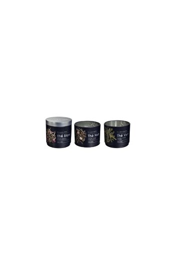 5FIVE Noire tea storage container, metal 10.8 x 26.3 cm