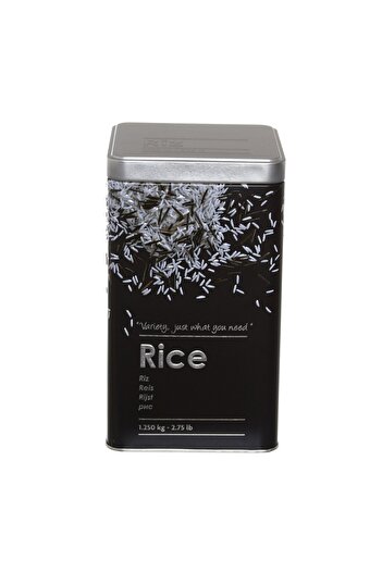5FIVE Orez Noire storage container, metal, 10.8 x 10.8 x 18.4 cm