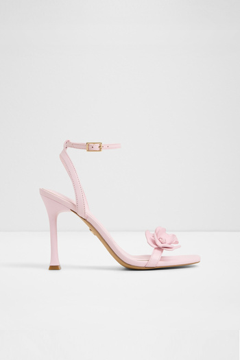 Aldo Daısylıly - Women's Genuine Leather Light Pink Thin Heeled Sandals