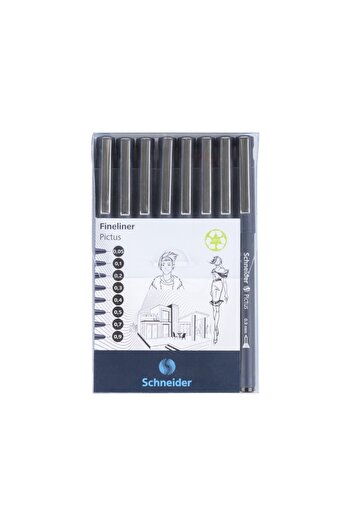 SCHNEIDER Fineliner Schneider Pictus 8 buc/portfolio