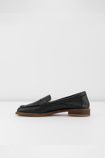 Aldo Rouen-tr - Hakiki Deri Siyah Kadın Loafer