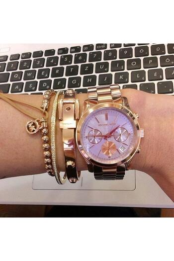 Michael Kors Ladies watch, Michael Kors, Runway MK6163