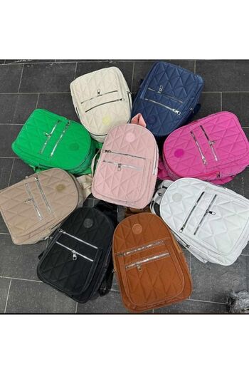 ateş3434 General Brands Quilted Backpack