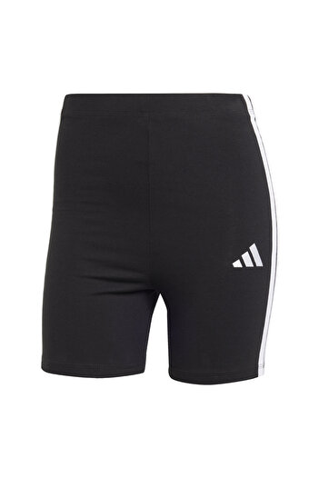 adidas Essentials 3-pruhové cyklistické šortky s vysokým pasem
