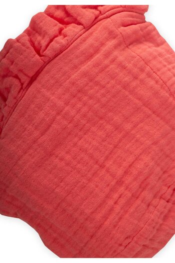 Cigit 0-2 Years Old Frilly Muslim Baby Hat Coral