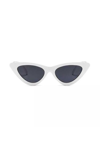 Kinary Cat Eye Sunglasses White 1010
