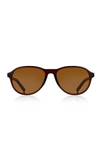 Kinary New Trend Popular Unisex Sunglasses Brown 1042