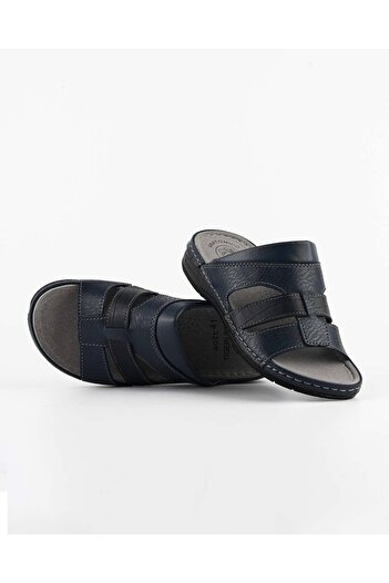 Tigerline Men's Sandals - Navy Blue - Comfort Supported Structure Stylish Design Soft Sole Suitable for Daily Use