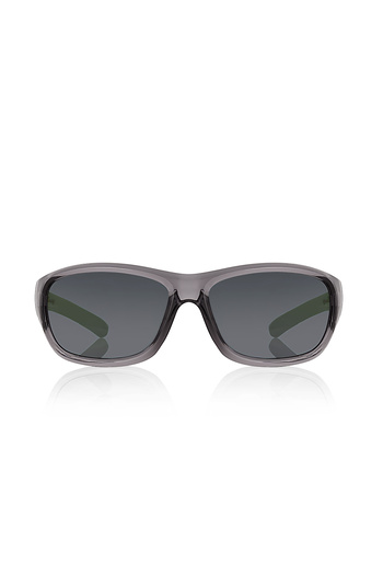 Kinary Children's Sunglasses Smoked Frame Green Handle 4007