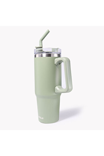 Botella Insulated Water Bottle Megaflask - Leakproof Stainless Steel, Sports & Outdoor 900ml, Green
