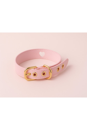Pawsim Love Series Heart Detailed Pink Dog Craw (Craw Only)