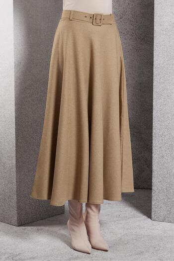 Alvina 60616 Model Belted Skirt