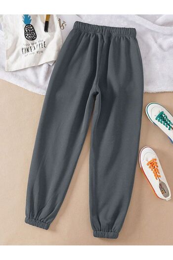 CLAYES Ψηλόμεσο ελαστικό Brooklyn Jogger Sweatpants - Smoked Printed