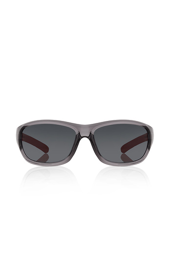 Kinary Children's Sunglasses Smoked Frame Claret Red Handle 4007
