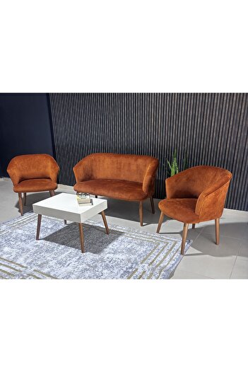 COLORMİX Henna Çay Seti , Koltuk , Balkon , Bahçe , Ofis , Teras , Salon , Mutfak ,