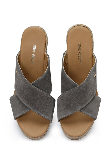 Nine West Sanhem 3fx Füme Kadın Dolgu Topuk Terlik