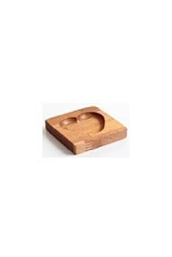 BEGONYA My Heart Mini Single Presentation Plate - Serving Plate - Bamboo Plate