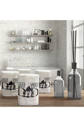 Lucy and Home Тато з вишивкою, спеціальний оксамитовий рушник до Дня батька, 40x60 см