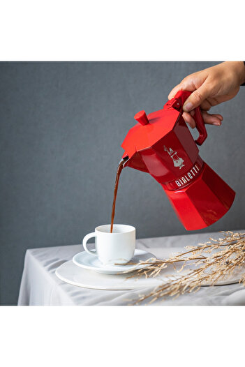 Bialetti Moka Express Excl. Kırmızı 6 Cup