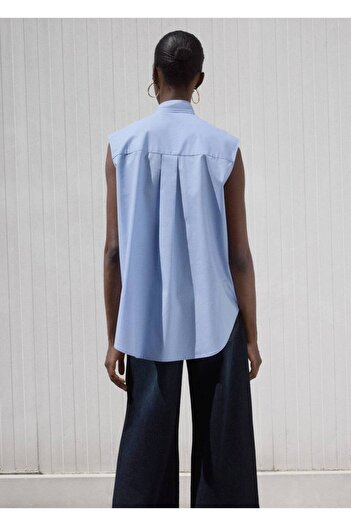 MANGO Woman Kravat yakalı bluz