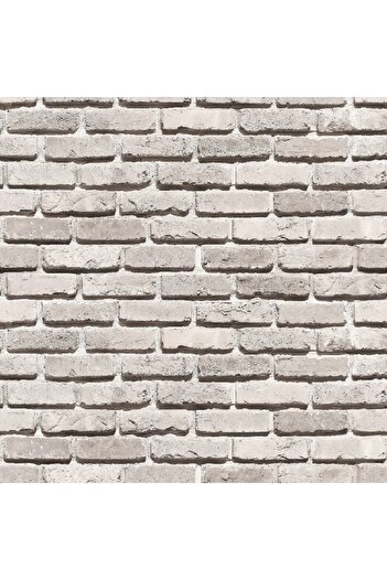 media Self-adhesive and washable wall mural Grey brick wall, 135 x 225 cm