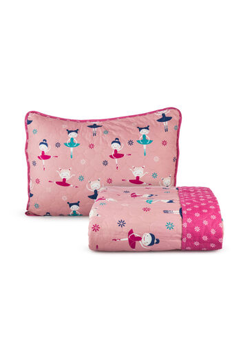 Orange Bed & Bath New Big | Single Quilted Two Piece - Big Ballerina