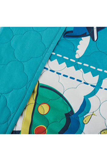 Orange Bed & Bath New Big | Single Quilted r Two Piece - Big Vehicles