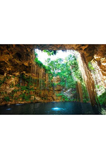 media Self-adhesive and washable wall mural Lake from the depths2, 220 x 135 cm