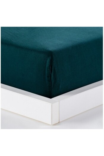 HomeVibes Fitted Sheet SATEEN 90x200 cm