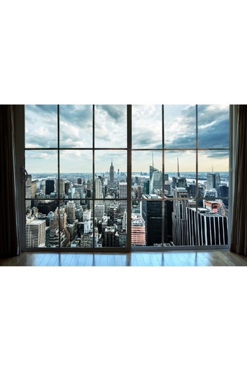 media NY to the future photo wallpaper, 300 x 250 cm