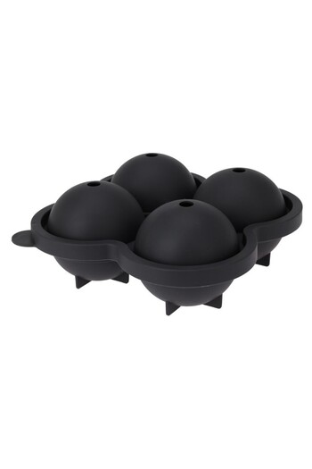 Excellent Houseware Form 4 Brest ice spheres, silicone, 16 x 15 x 7 cm