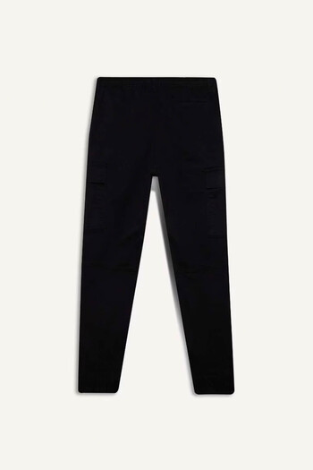 DeFacto Regular Gabardin Jogger Pantolon Kargo Cepli Beli Paçası Lastikli C9163AX25SP