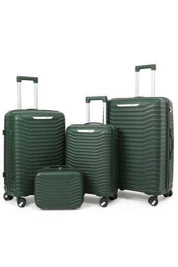 Shihon Shehyoun 4-Piece Anti-Shatter Luggage Set