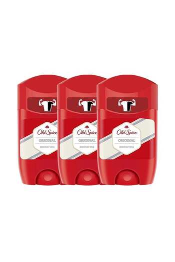 Old Spice مزيل العرق الأصلي، عبوة من 3 قطع، 50 مل