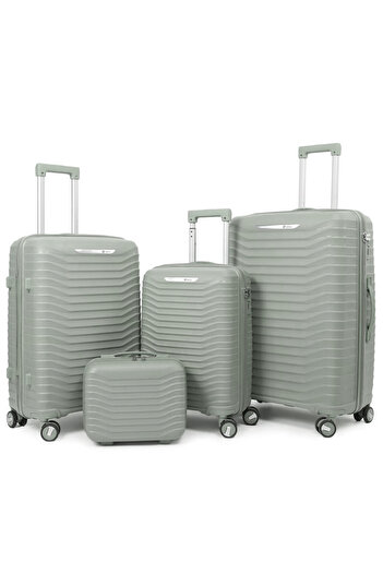 Shihon Shehyoun 4-Piece Anti-Shatter Luggage Set