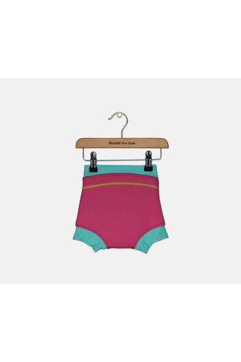 SPEEDO Baby Swim Nappy Cover, Pink and Turquoise