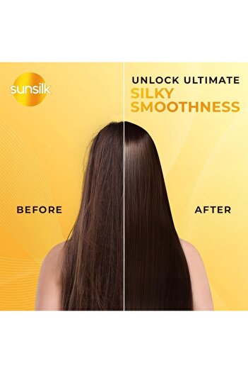 Sunsilk Soft & Smooth Shampoo 180ml with Egg Protein, Almond Oil & Vitamin C – Frizz Control Care