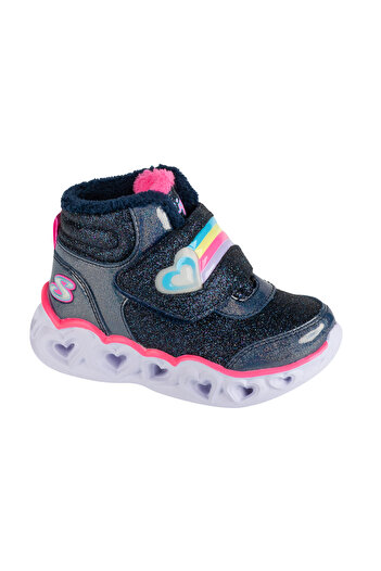 SKECHERS Heart Lights - Brilliant Rainbow, Girls' Winter boots