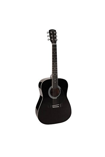 Nashville GSD6034BK, 3/4 acoustic guitar, black