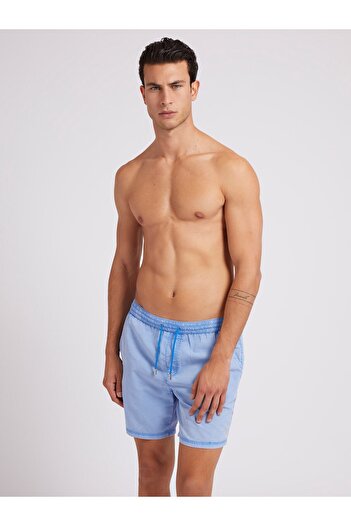Guess Partea de jos de bikini pentru bărbați din țesătură