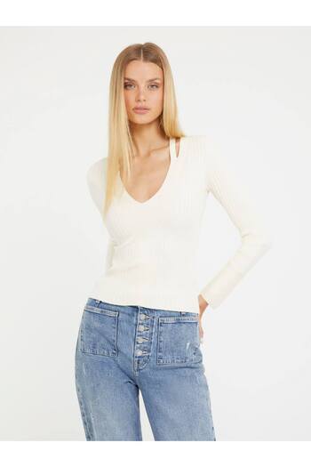 Guess Pulover de damă Ls Vn Aline