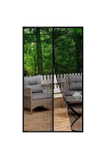 Choice 210cmx100cm 1pc black 1/3/5pcs Magnetic Screen Door Self Sealing Hands Free Mesh Partition Keeps Bug