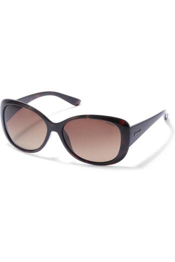 Polaroid Polaroid Women's Sunglasses P 8317 0BM/LA, Havana, Butterfly, 58 mm