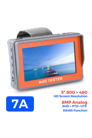 Choice1 TI-7A-EU PEGATAH 8MP 4 In 1 CCTV Tester 5 inch Camera Monitor 4K AHD/CVI/TVI CVBS Analog Camera Test